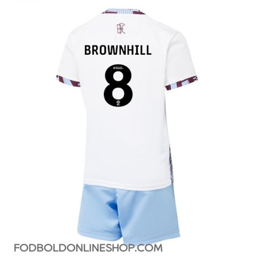 Burnley Josh Brownhill #8 Tredje trøje Børn 2024-25 Kortærmet (+ Korte bukser)